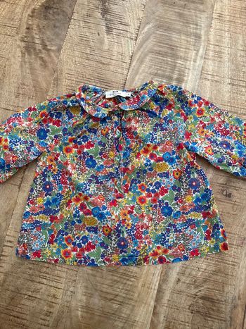 Blouse liberty 4 ans cyrillus