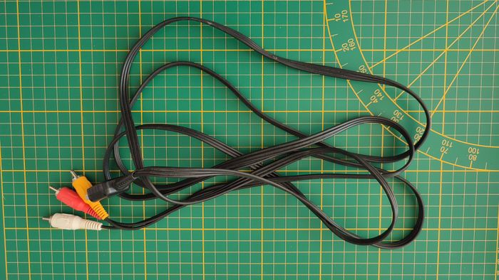 Câble audio vidéo RCA pièce détachée console de jeux Sony Playstation 2 Ps2 SCPH-77004 #D43 - photo numéro 2