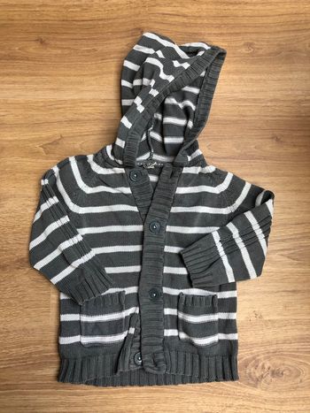 Gilet rayé 18M