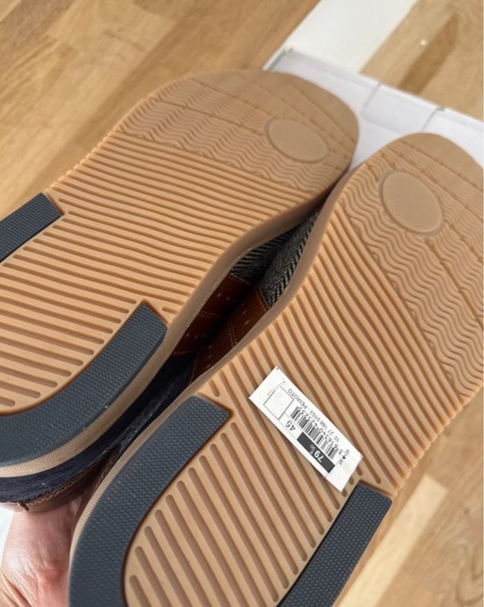 Basket marron en cuir - photo numéro 4