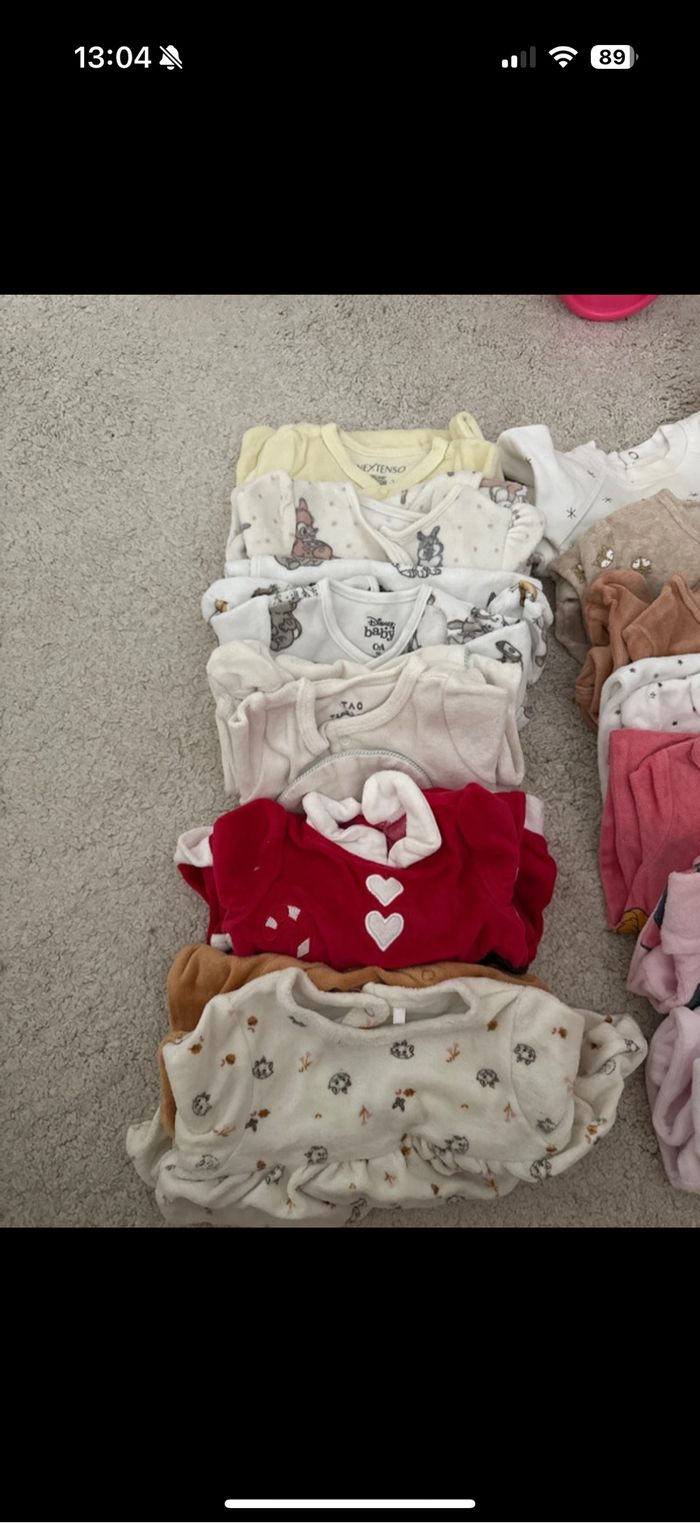 Pyjamas longs velour 1M - photo numéro 2