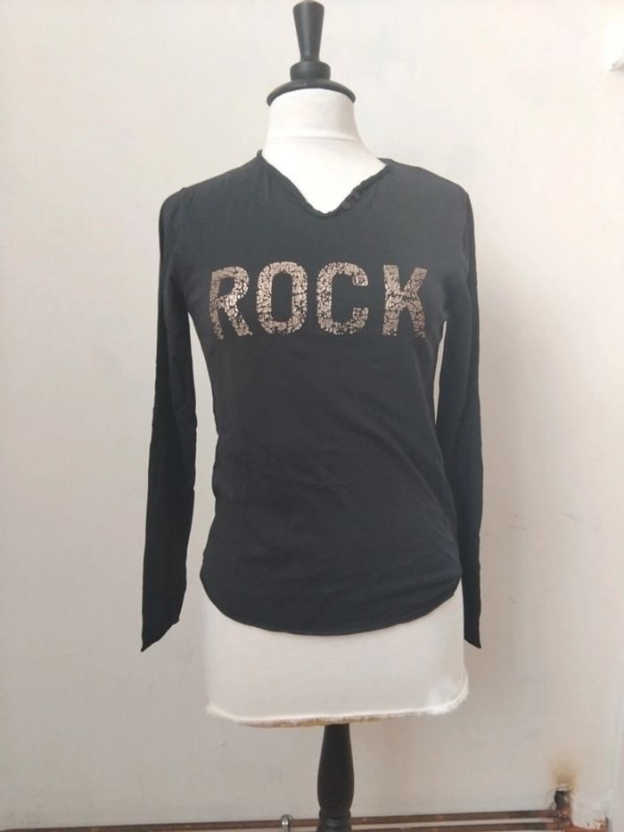 Tee shirt Zadig&Voltaire t36 100%coton - photo numéro 2