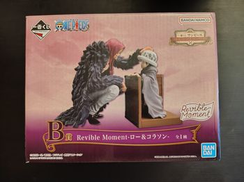 Figurine Ichiban Kuji Revible Moment : Corazon et Trafalgar Law (One Piece)
