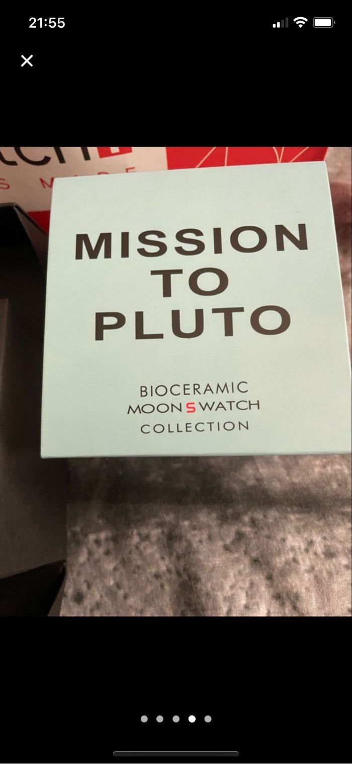 Montre Omega X swatch moonswatch mission to Pluto - photo numéro 4