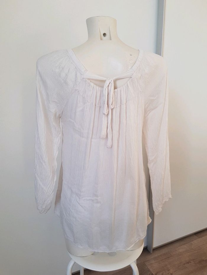 Made in Italy - Blouse brodée avec dentelle - Neuve ! - photo numéro 4