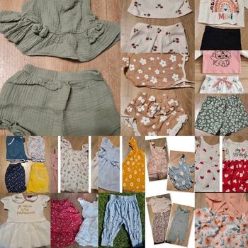 Lots vêtements bebe fille 6 mois 