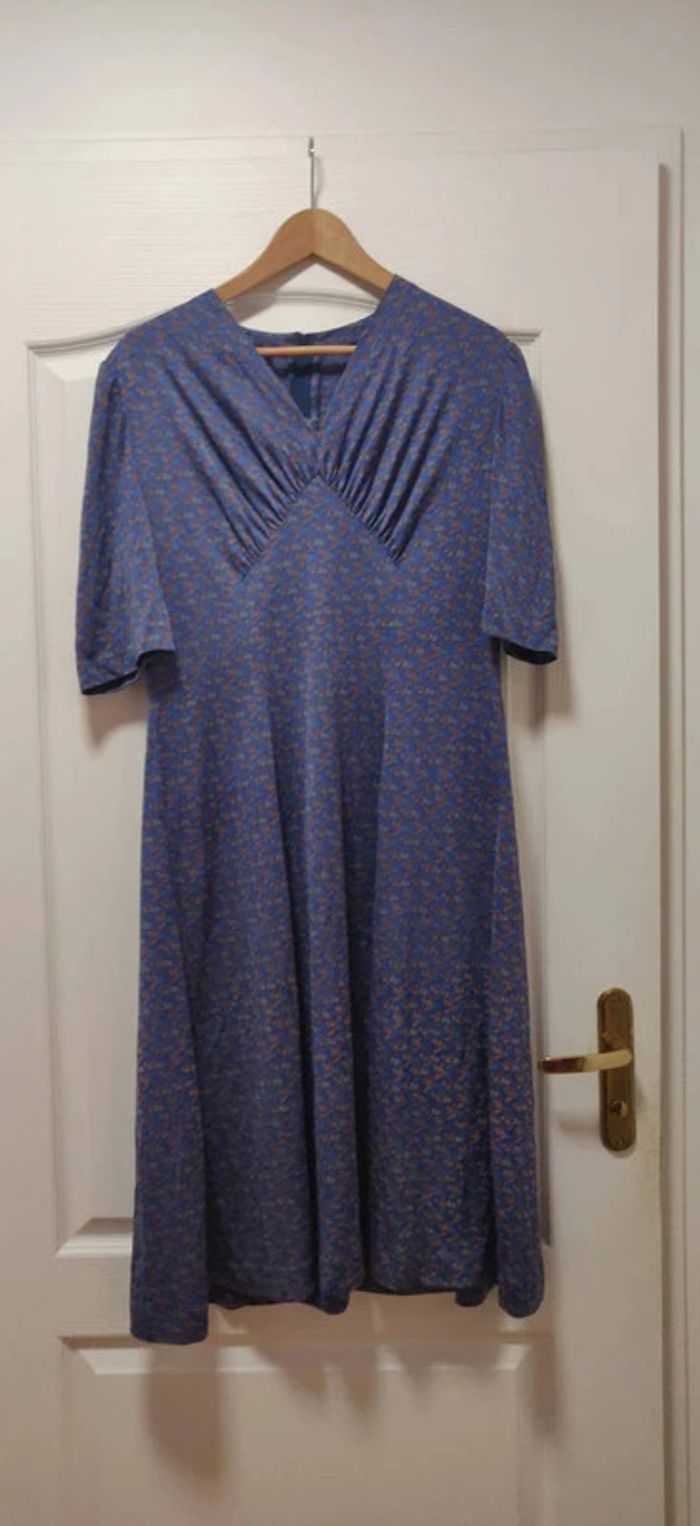 Robe vintage lilas Tricosa Paris 44