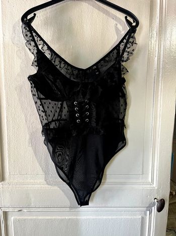 Body femme sexy tulle dentelle shein river island taille 16