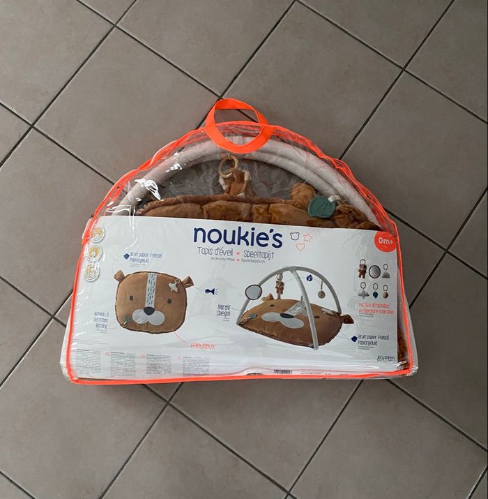 Le tapis d'éveil Babou en Veloudoux caramel noukie ‘ s - photo numéro 2