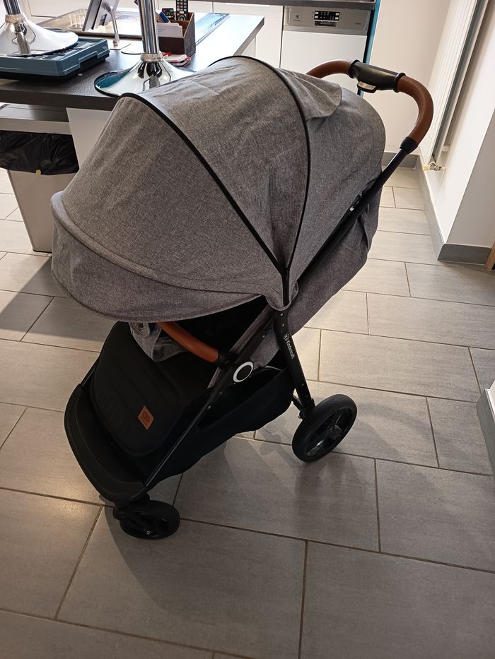 Poussette Kinderkraft Grande Plus avec accessoire pluie - photo numéro 2