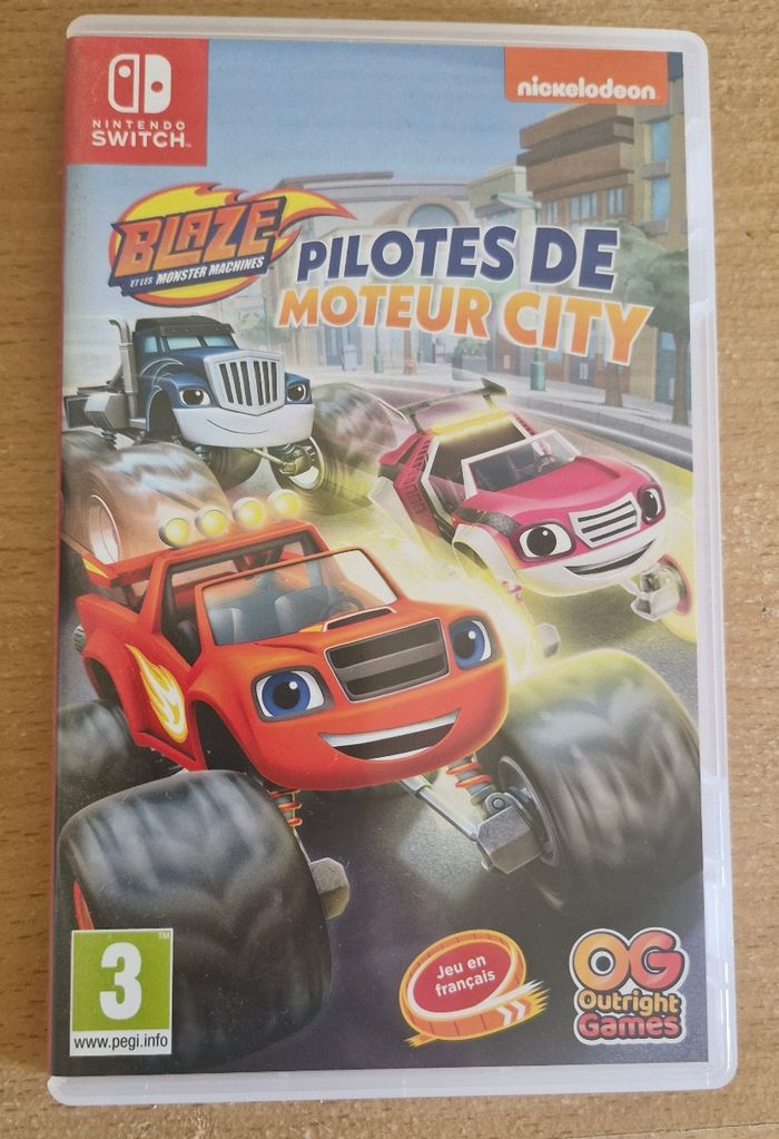 Jeu switch Blaze et les monsters machines