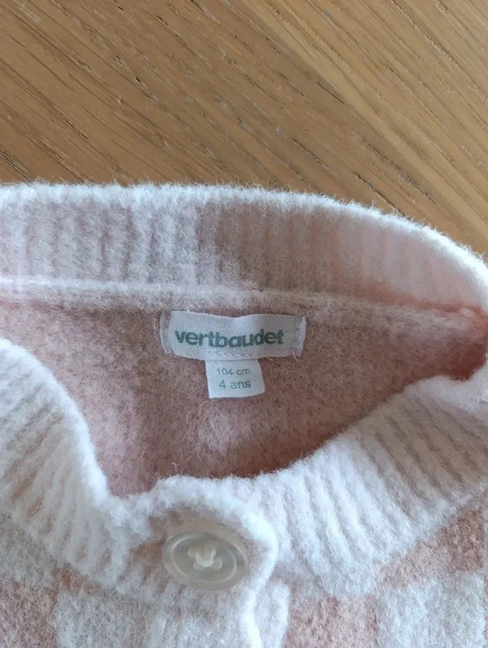 Gilet extrêmement doux Vertbaudet 4 ans - photo numéro 2