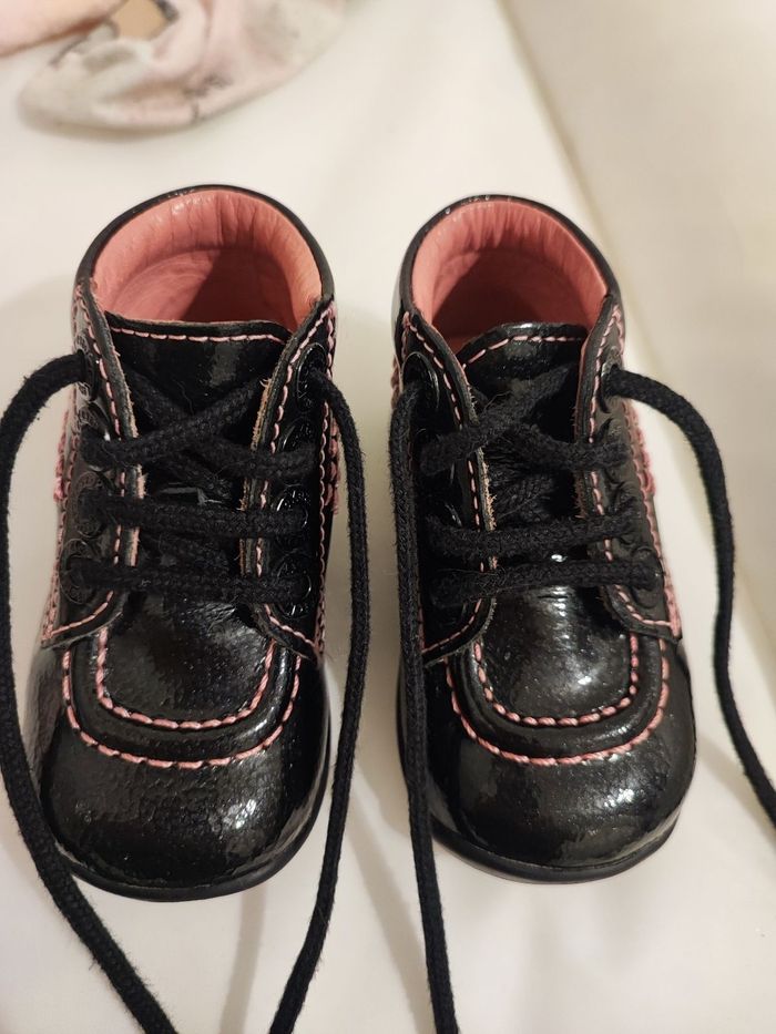 Kickers Taille 18 noir pailleté