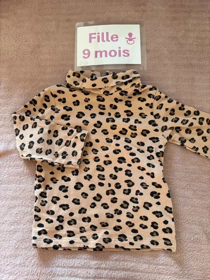 Sous pull col roulé 9 mois