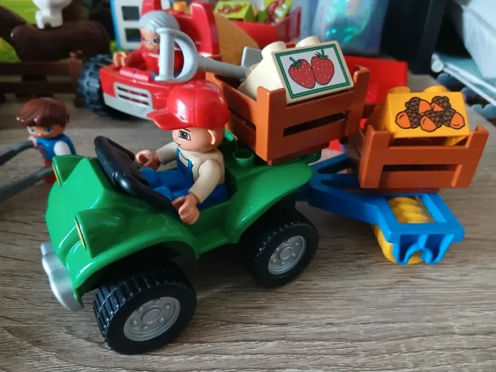Lot ferme lego duplo tbe - photo numéro 4