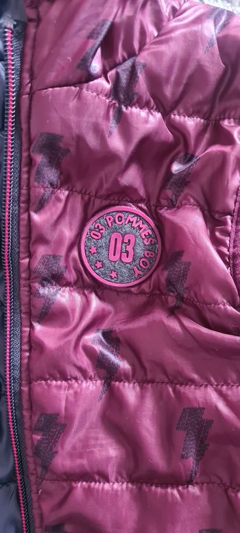 Veste sans manches 3 pommes