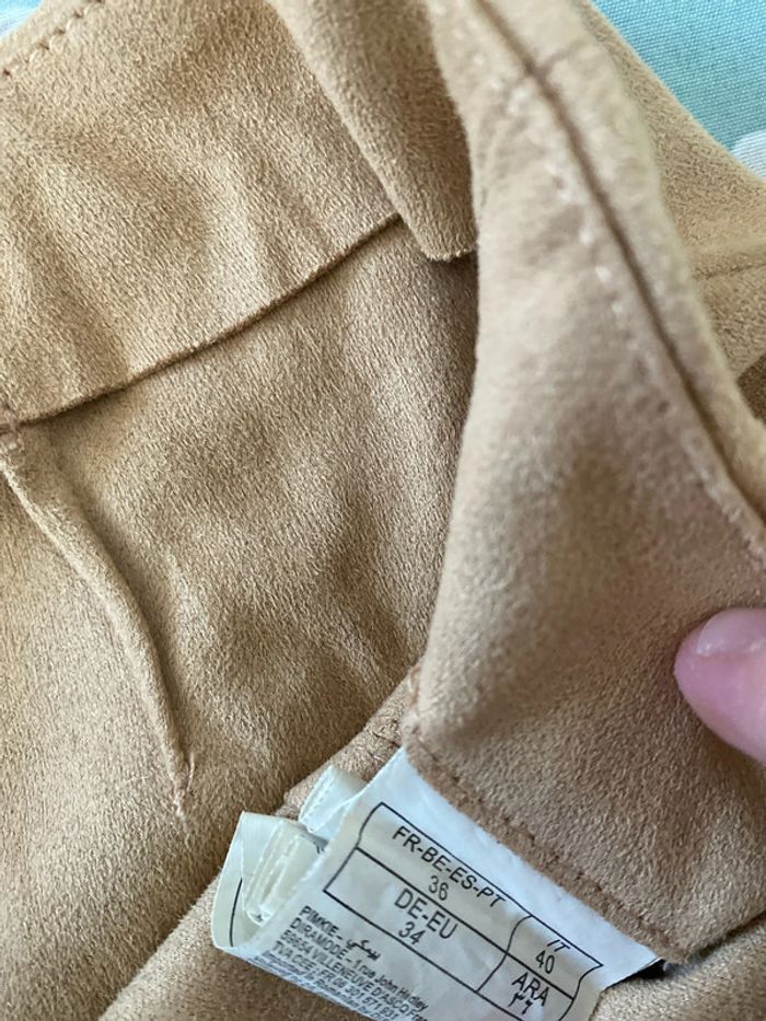 Jupe effet daim taille 36 - photo numéro 5