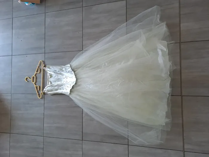 Très belle robe de soirée vintage Verte - photo numéro 15