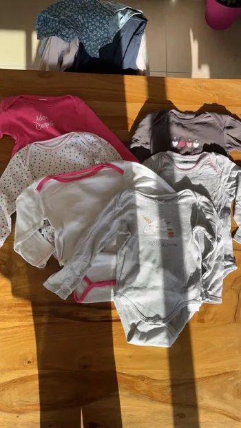 Lot de 6 bodies