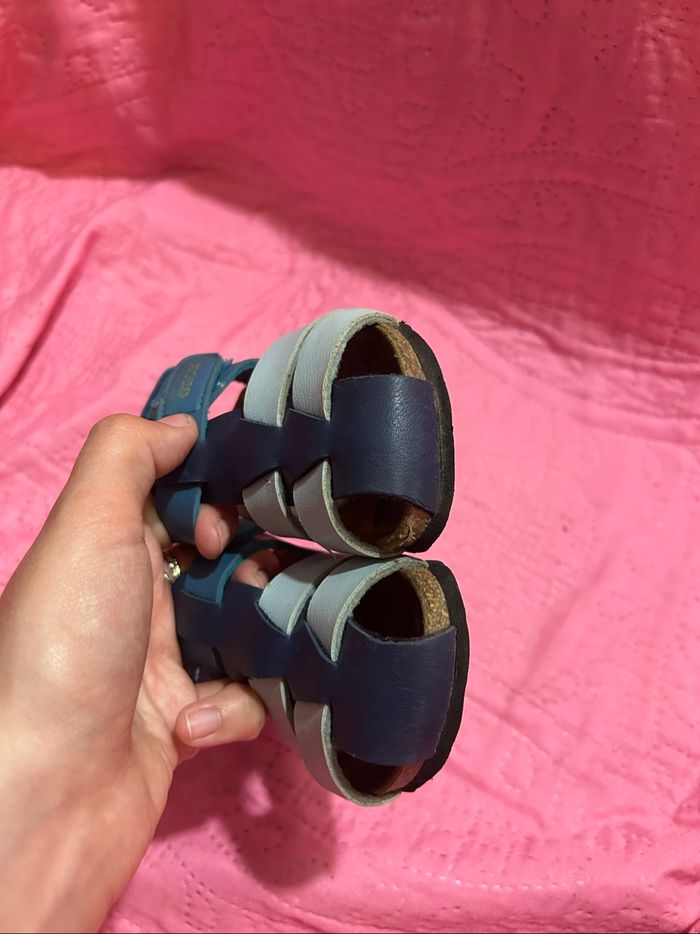 Sandales geox bleues - photo numéro 2