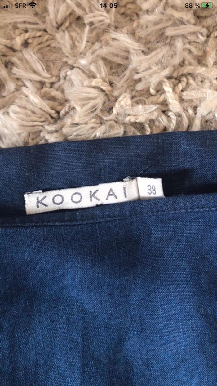 Robe bleu kookai oversize - photo numéro 2