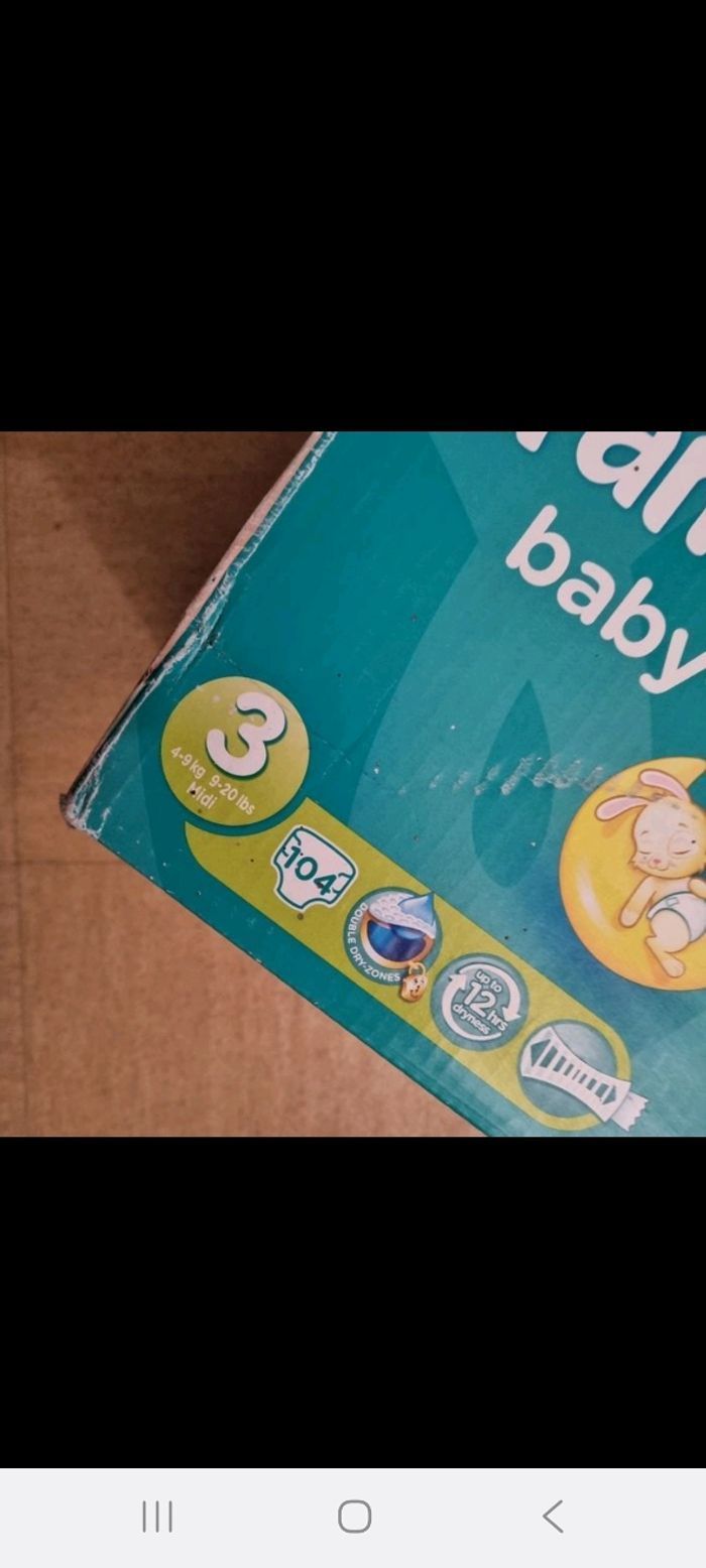 pack PAMPERS 104 couches taille 3 - photo numéro 4