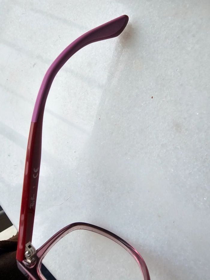 Lunette de vue Ray ban rose enfant - photo numéro 7