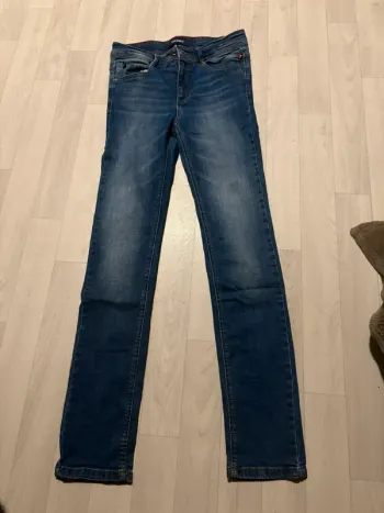 Jean tape-à-l’œil 14 ans, Skinny bleu très bon état