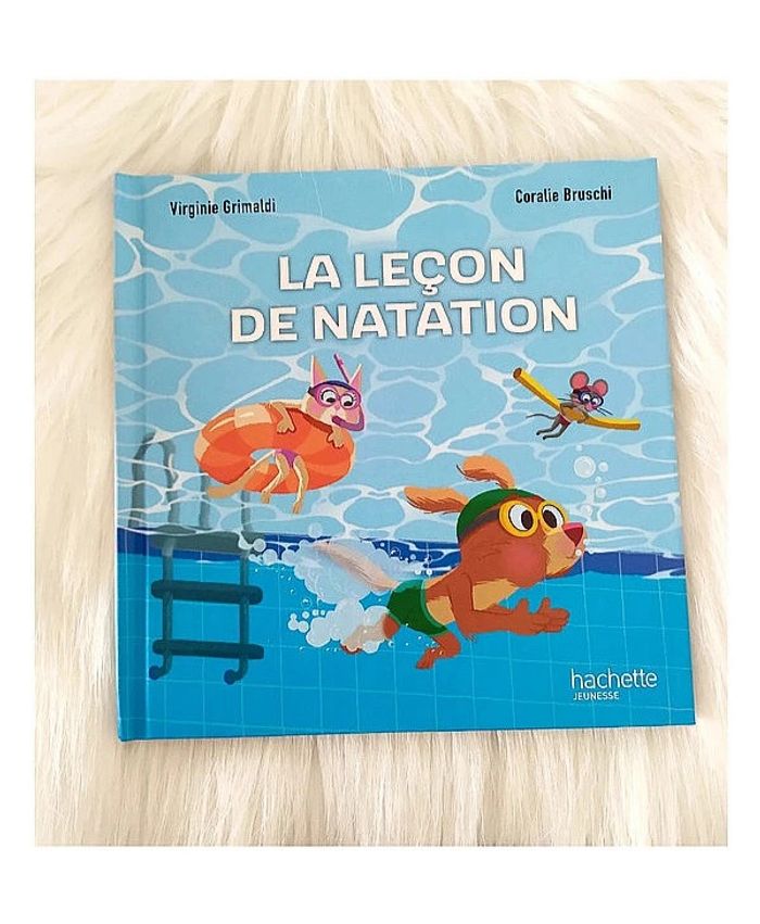 Livre Virginie Grimaldi - La leçon de natation - collection Esprit Sportif