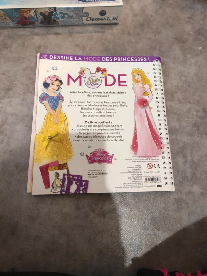 Livres d'activités princesse disney - photo numéro 2