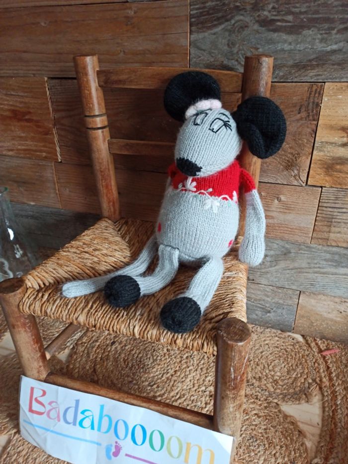 peluche souris crochet fait main tbe - photo numéro 2