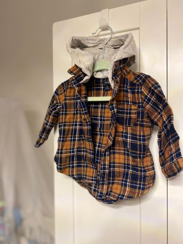 Surchemise à carreaux