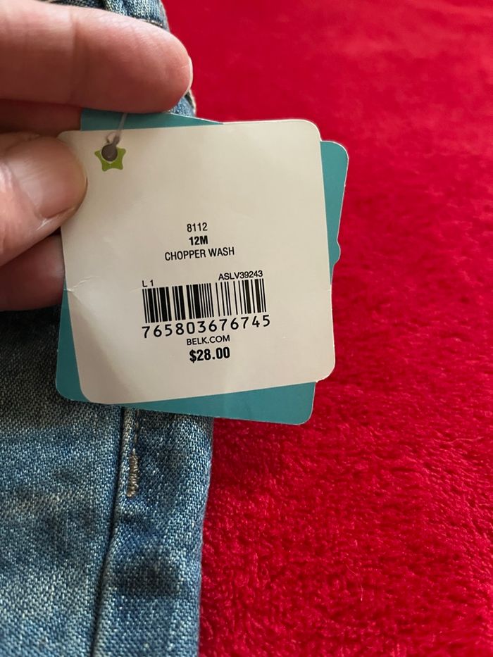 Lot 2 jeans garçon Taille 12 mois Neuf - photo numéro 3