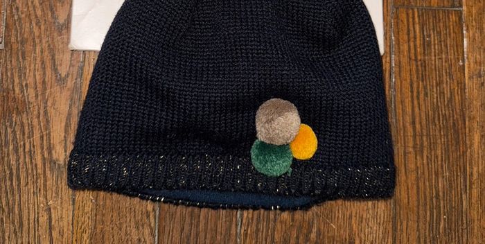 Bonnet petit bateau Laine et coton Taille 51 - photo numéro 2