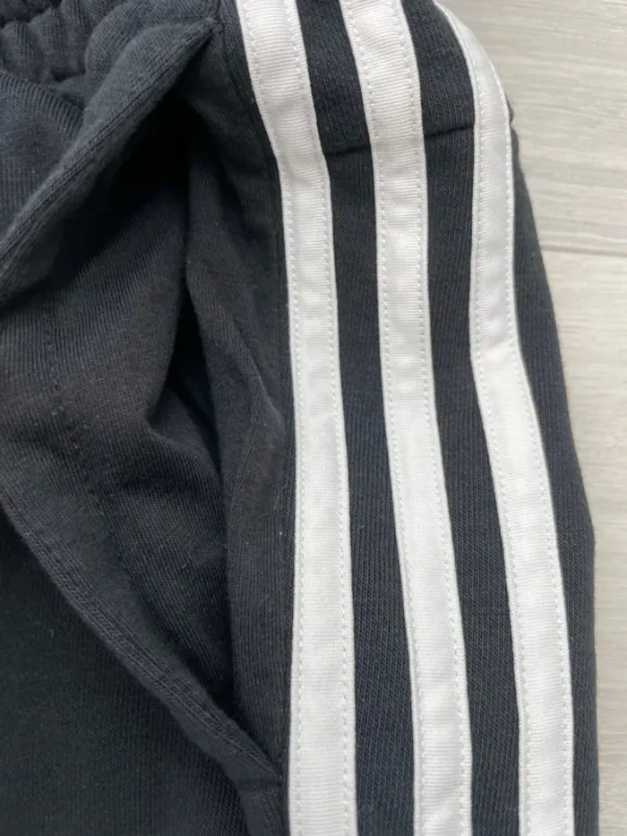 Cotton Adidas pants black white Womens L - photo numéro 4