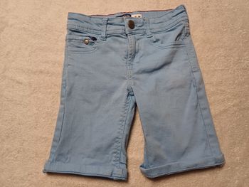Short bleu clair Okaïdi slim 4 ans (réf perso T4)(familleac72)