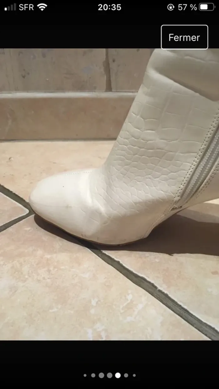 Magnifique paire de bottines de la boutique Boohoo en 39 - photo numéro 7