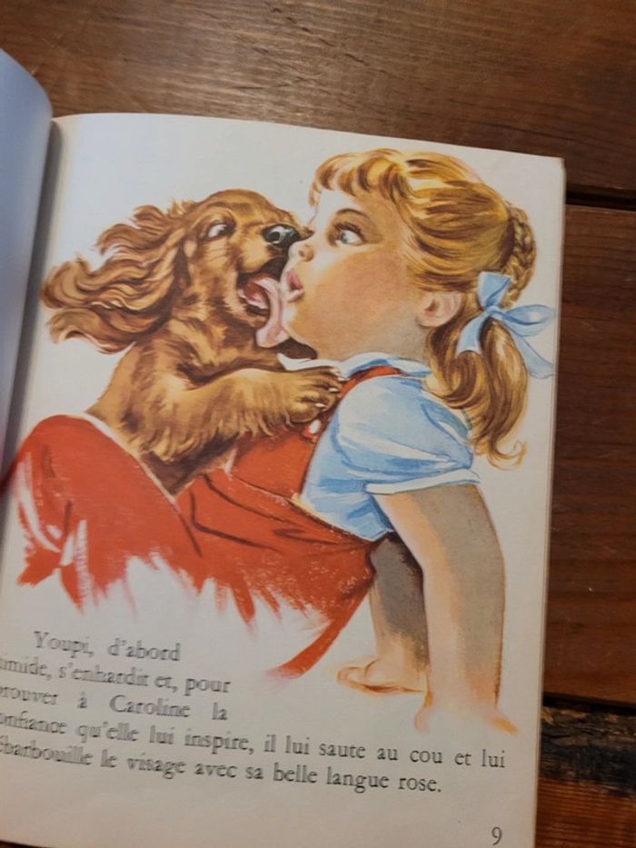 1960 Livre ancien rare Youpi et Caroline Les Albums Roses Pierre Probst collection Hachette - photo numéro 5