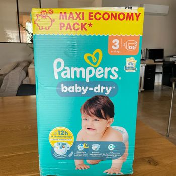 Pampers baby dry taille 3