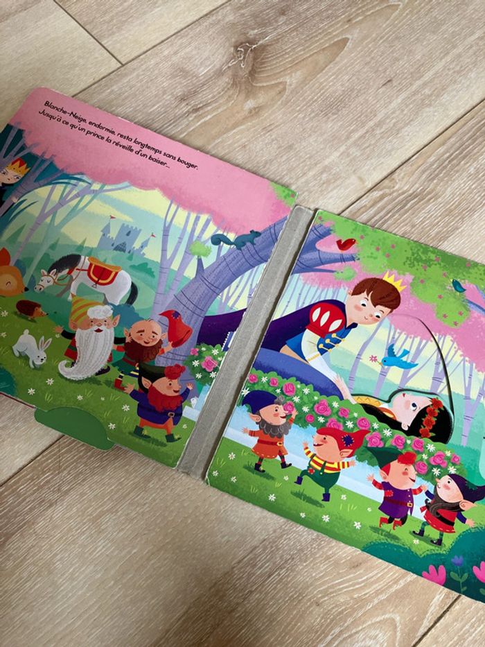 Livre animé « blanche neige et les sept nains » - photo numéro 4