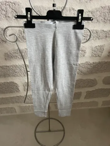 Leegings fille la halle 6 ans gris