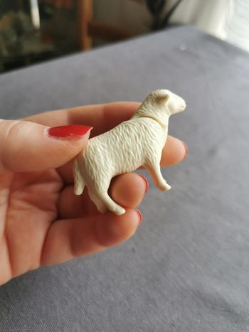 Mouton blanc berger ferme Playmobil