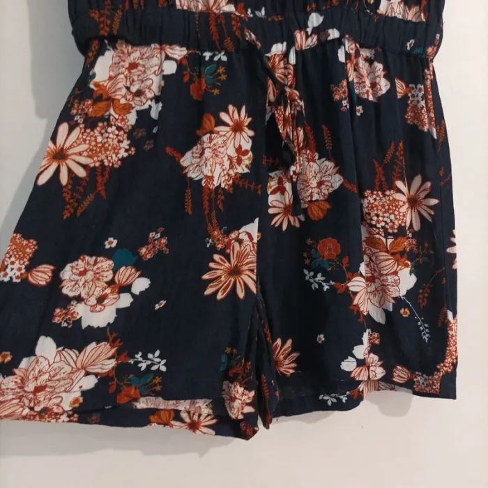 Combi short motif floral Kiabi taille 34 - photo numéro 2
