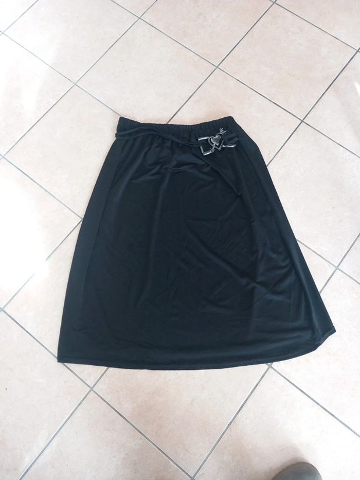 Jupe longue Taille 52 noire