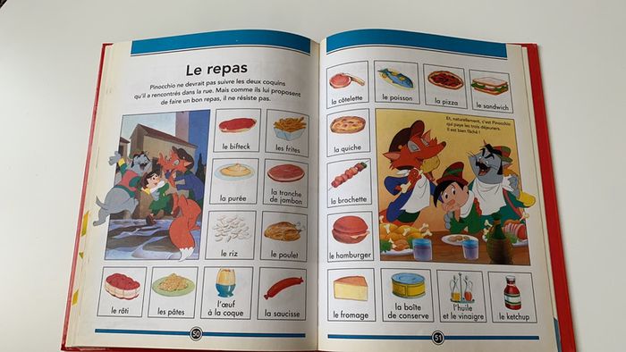 Mon livre de mots avec 500 images et mots à associer édition classique licorne - photo numéro 4