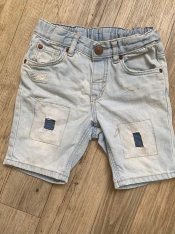 Short bermuda jean H&m 12/18 mois