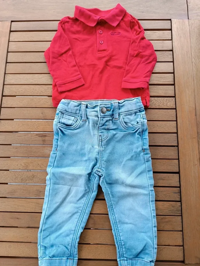 Lot ensemble bébé garçon taille 12mois - photo numéro 2