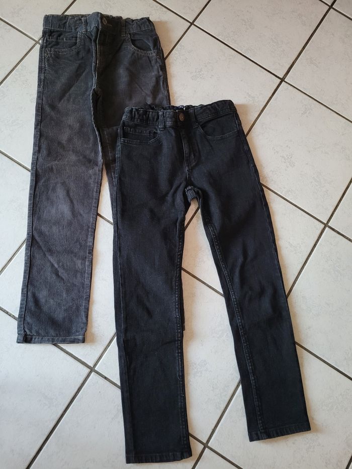 Lot jeans et velours garçon - photo numéro 6