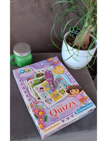 Quiz dora 3-6 ans Clementoni