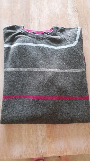 Pull homme col rond cashmere XL